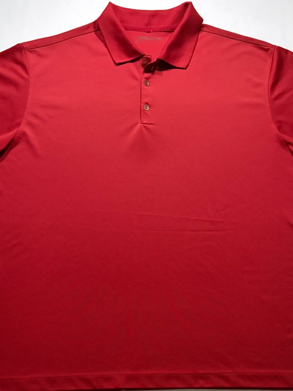 Nike Dri Fit Polo Mens XXL Red Crimson Golf Shirt Performance Short Sleeve